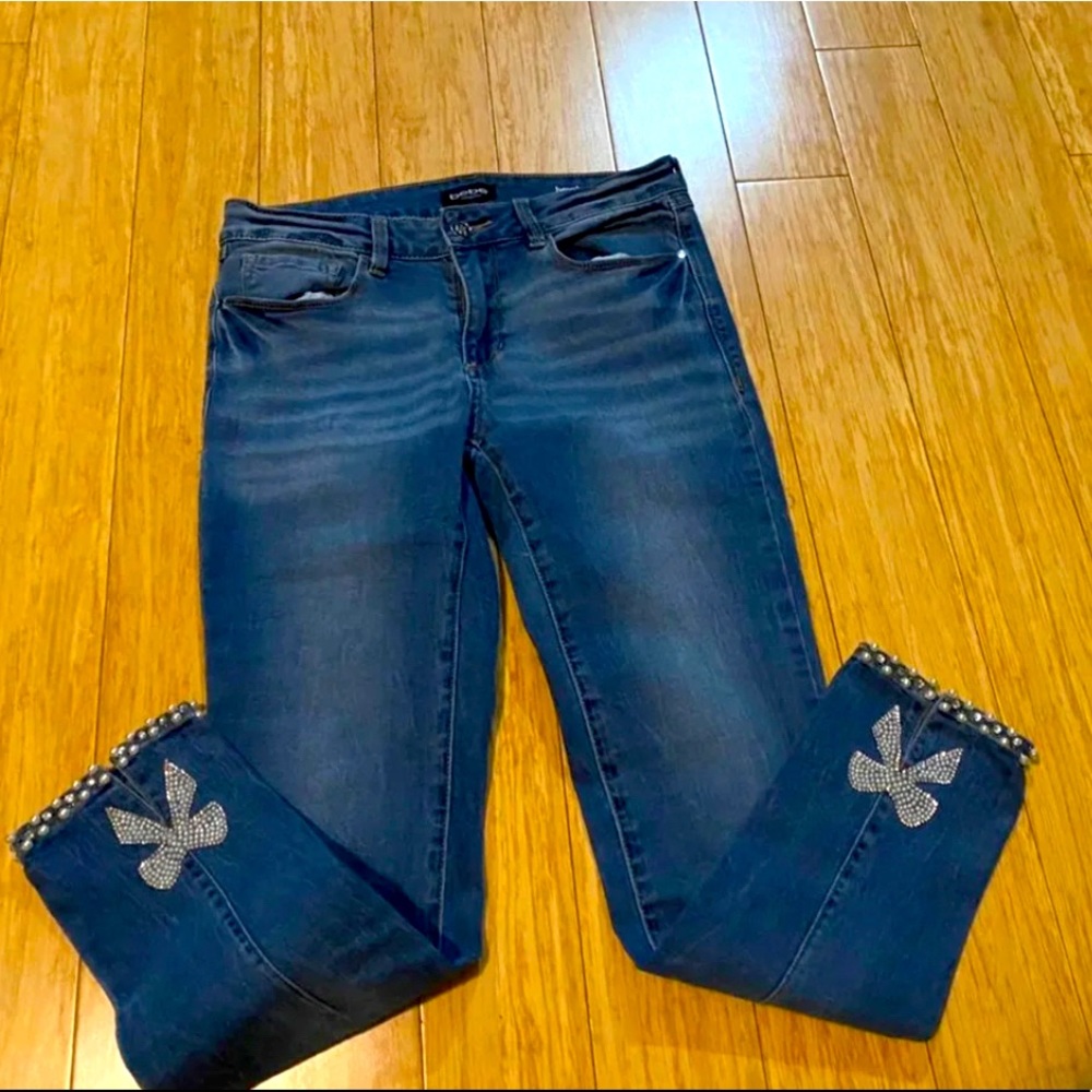 Bebe Jeans w/ bow